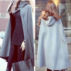 Autumn winter Korean style overcoat